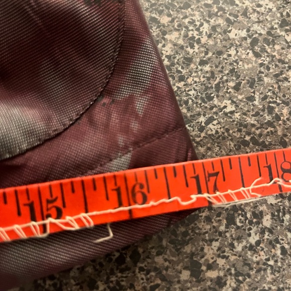 SoLo Moda puffy ruched sleeves stand up collar amethyst zip front jacket size 2 - Picture 12 of 14